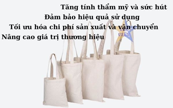 Tại Sao Kích Thước Túi Canvas Lại Quan Trọng?