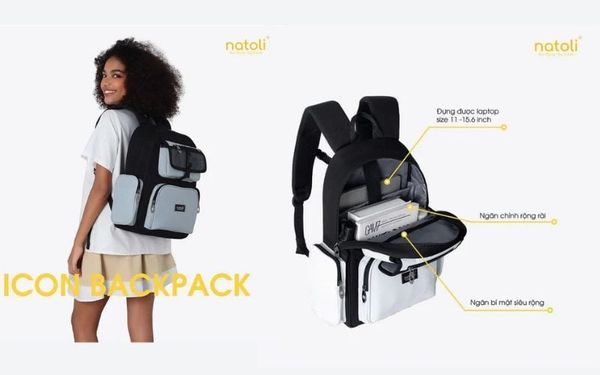 Balo Local Brand NATOLI – ICON Backpack B13