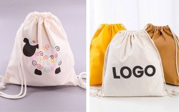 Balo Dây Rút Vải Canvas - Phụ Kiện Thời Trang Tiện Ích Bền Đẹp
