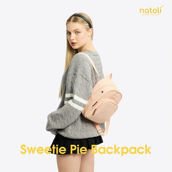 Balo mini nữ nhỏ gọn NATOLI - Sweetie Pie Backpack B6