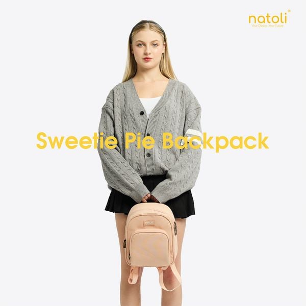 Balo mini nữ nhỏ gọn NATOLI - Sweetie Pie Backpack B6