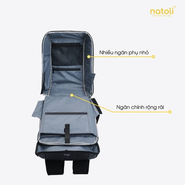 Balo laptop nam NATOLI - BST Classic Versatility Backpack B18