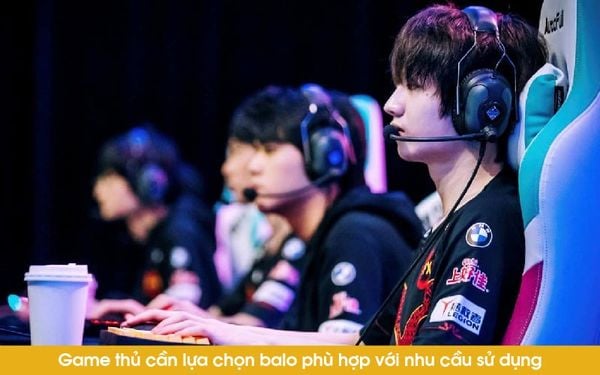 balo cho game thủ và laptop gaming