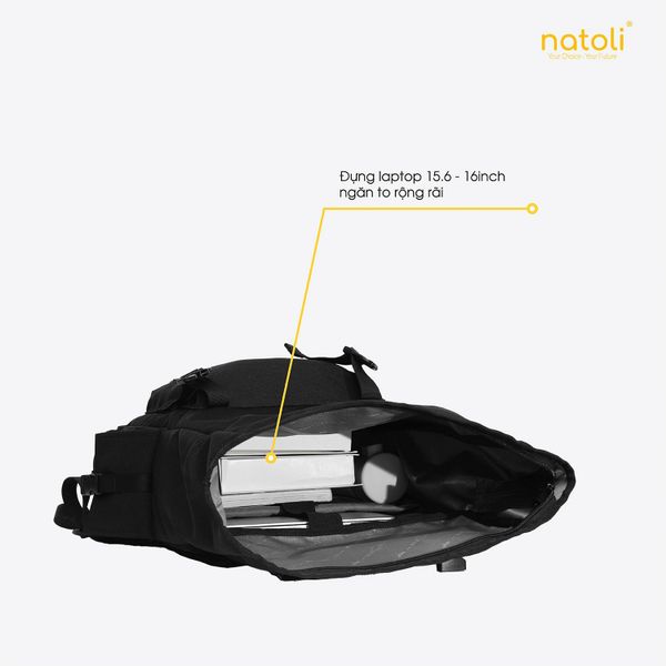 Balo chống nước du lịch NATOLI - FOLD BACKPACK B10