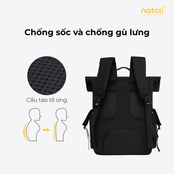 Balo chống nước du lịch NATOLI - FOLD BACKPACK B10