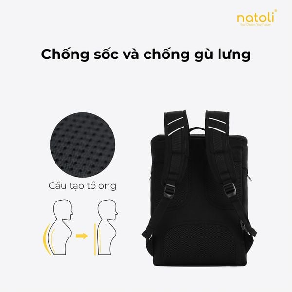 Balo du lịch chống sốc NATOLI - Discovery Backpack B3