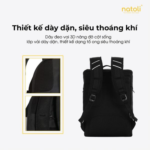 Balo du lịch chống sốc NATOLI - Discovery Backpack B3