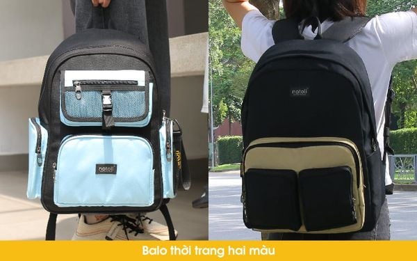 balo Hàn Quốc 2 màu độc đáo