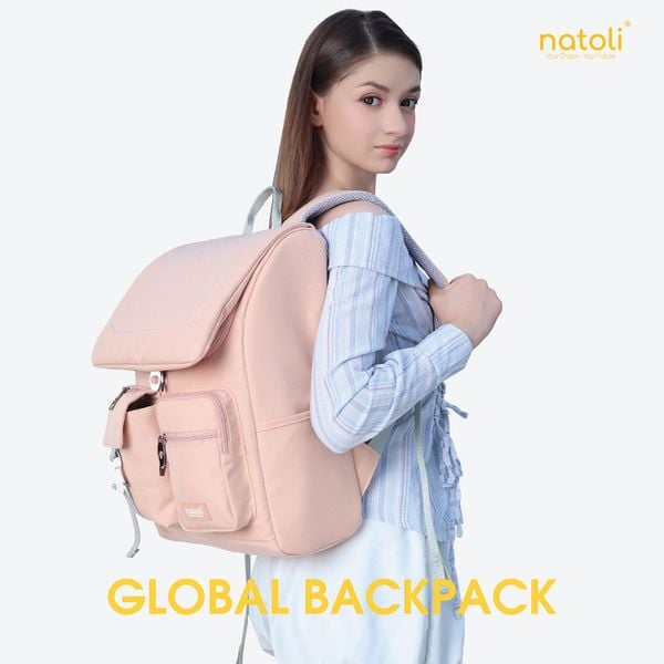 Balo laptop 15 6 inch chống sốc NATOLI - Global Backpack B8
