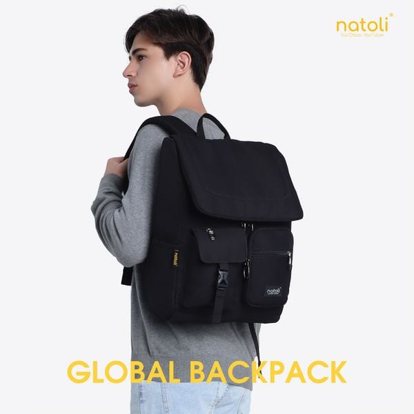 Balo laptop 15 6 inch chống sốc NATOLI - Global Backpack B8
