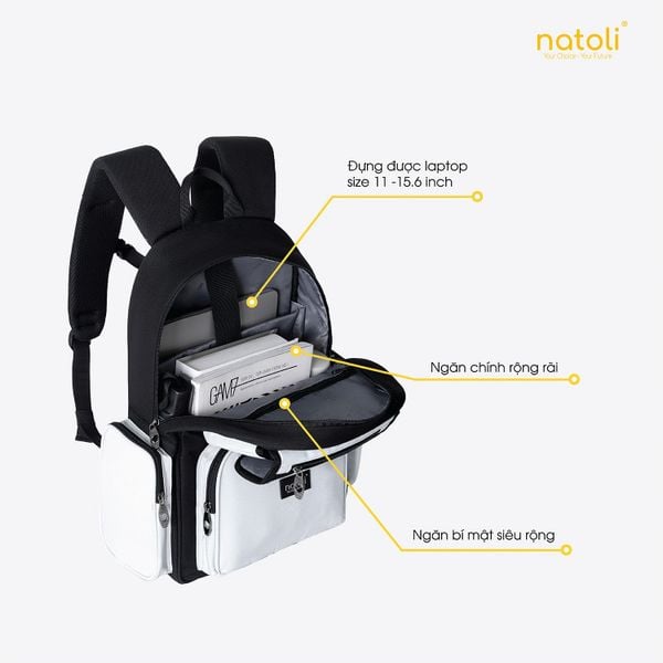 Balo Local Brand thời trang NATOLI - ICON BACKPACK B13