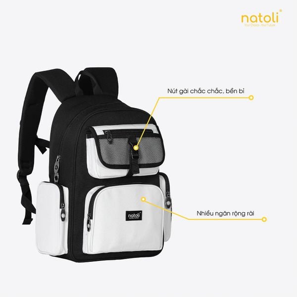 Balo Local Brand thời trang NATOLI - ICON BACKPACK B13