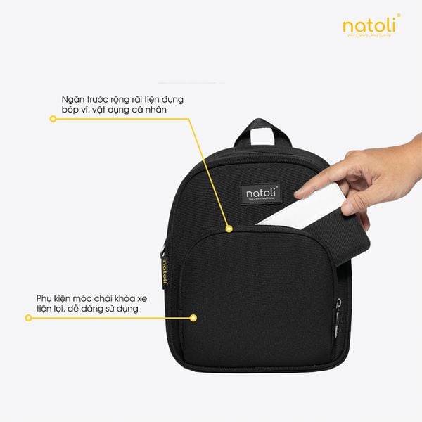 Balo mini nữ nhỏ gọn NATOLI - Sweetie Pie Backpack B6