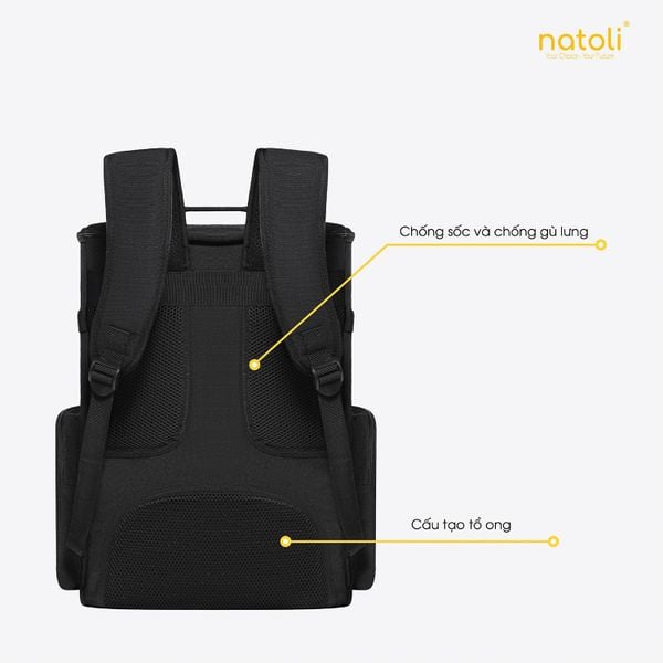 Balo nam chống sốc NATOLI - CORE BACKPACK B9