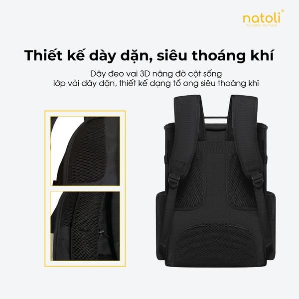 Balo nam chống sốc NATOLI - CORE BACKPACK B9