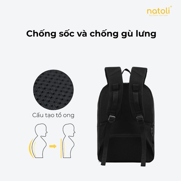 Balo nữ nhiều ngăn kháng nước NATOLI - Dynamic Backpack B1