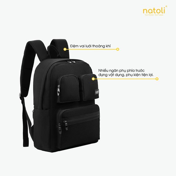 Balo nữ nhiều ngăn kháng nước NATOLI - Dynamic Backpack B1