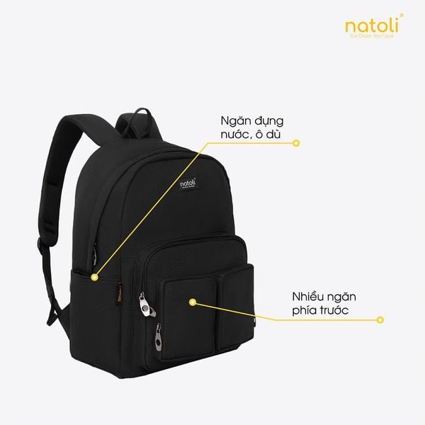 Balo thời trang nam nữ NATOLI - 0ld School Backpack B5