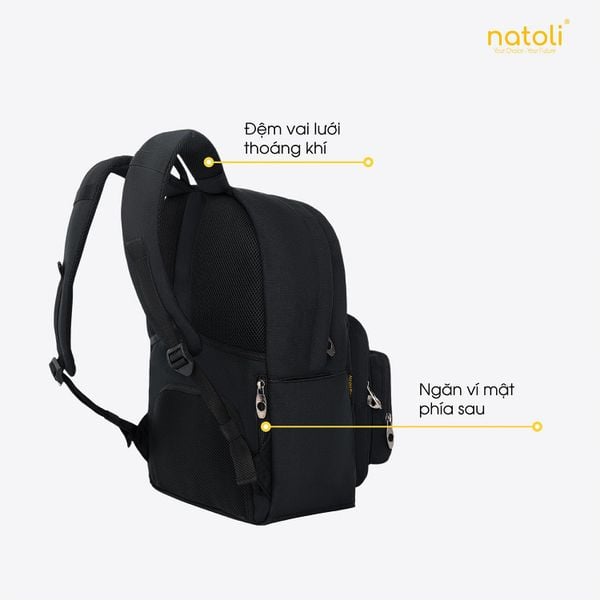 Balo thời trang nam nữ NATOLI - 0ld School Backpack B5