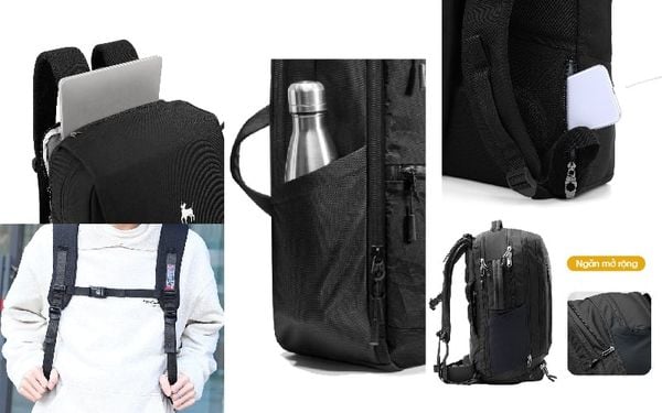 balo vải canvas cho công việc và du lịch