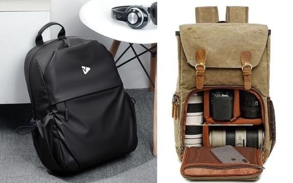 Balo vải canvas vs balo da