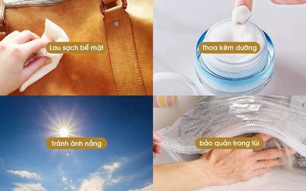 bảo quản balo da nam