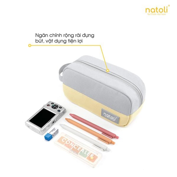 ngăn chính của bóp viết