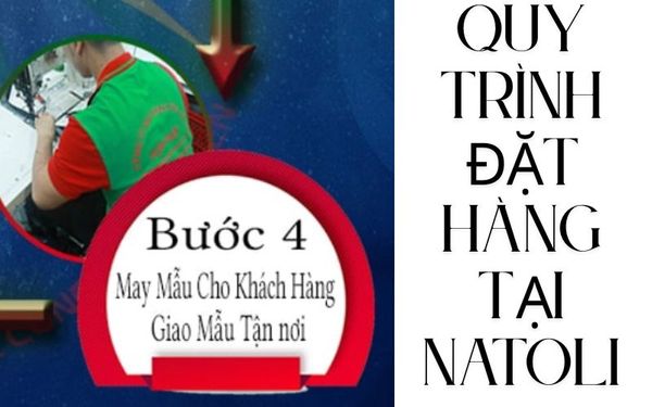 Bước 4: May mẫu