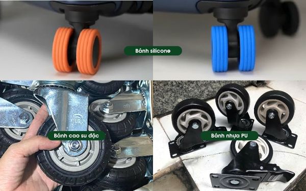 các loại bánh xe balo kéo