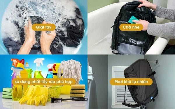 cách bảo quản balo độc lạ