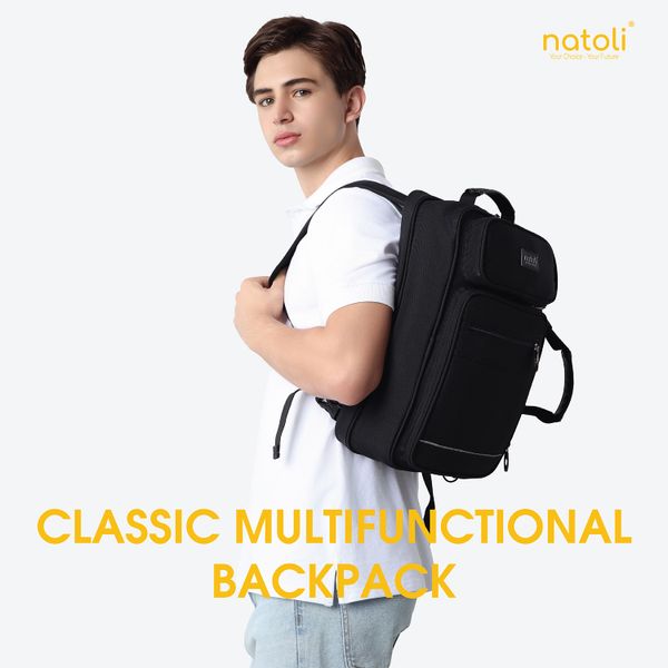 Cặp sách đi học NATOLI - BST Classic Multifunctional Backpack B17