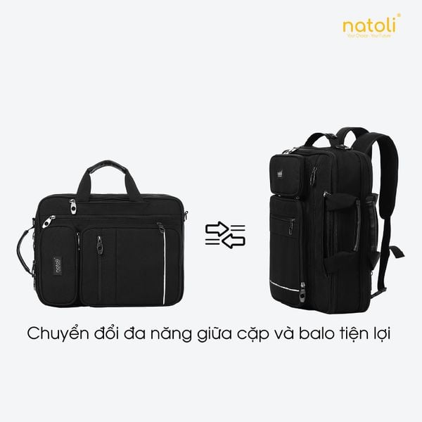 Cặp sách đi học NATOLI - BST Classic Multifunctional Backpack B17