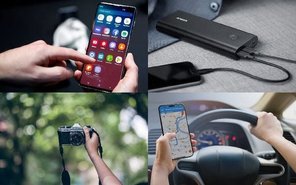 checklist đồ đi phượt cho thiết bị điện tử