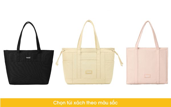 chọn túi xách nữ thời trang theo màu sắc