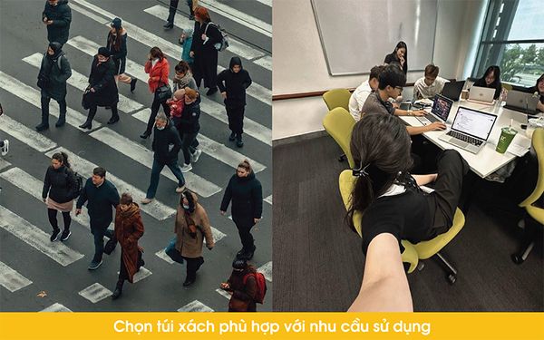 Chọn túi xách theo nhu cầu sử dụng