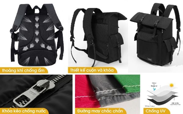 công nghệ của balo chống nước