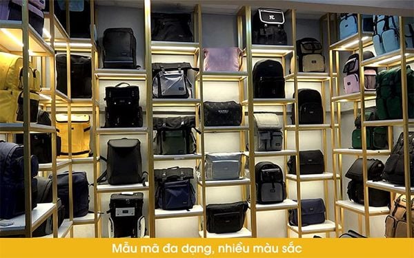 đa dạng mẫu balo mỏng nhẹ