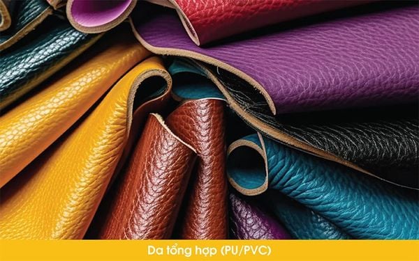 da tổng hợp (PU/PVC)
