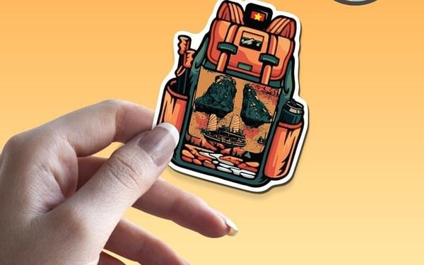 sticker dán vào balo