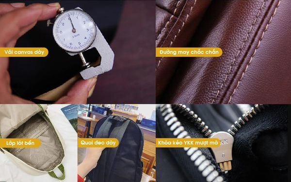 độ bền của balo vải canvas