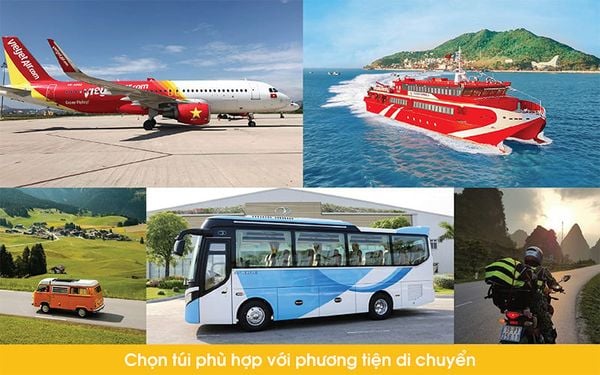 Dựa vào phương tiện di chuyển để mua túi xách phù hợp
