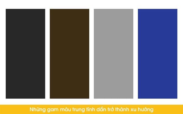 gam màu trung tính