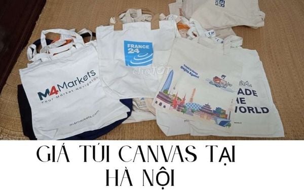 Giá Túi Canvas Tại Hà Nội
