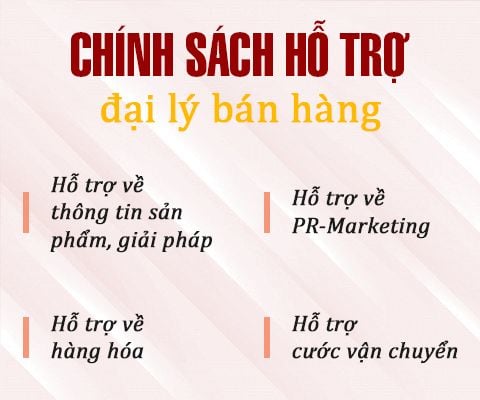 Hổ trợ đại lý bán hàng phân phối balo túi xách