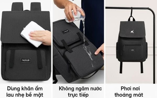 Cách Bảo Quản Balo Laptop Theo Từng Chất Liệu