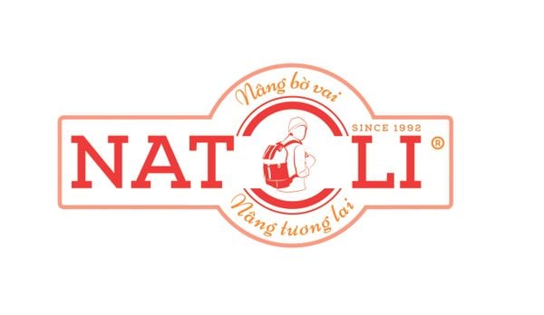 Logo Natoli cùng Slogan: Nâng bờ vai, nâng tương lai