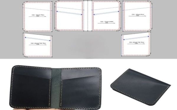 bản rập ví đựng thẻ