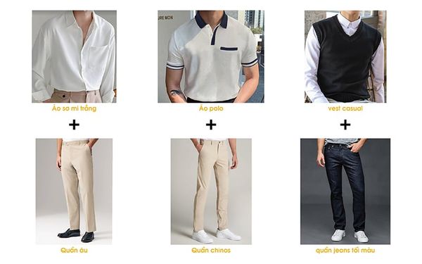 outfit công sở với balo thời trang