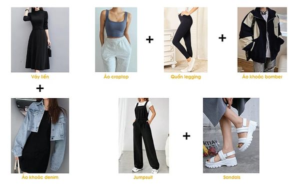 Outfit cuối tuần với balo thời trang