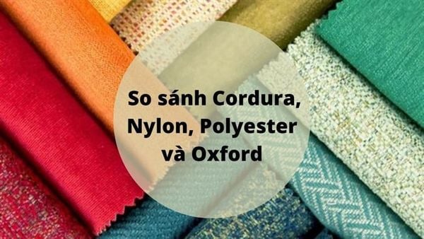chất liệu balo laptop 16 inch tốt nhất: Oxford, Polyester, Nylon, Cordura.